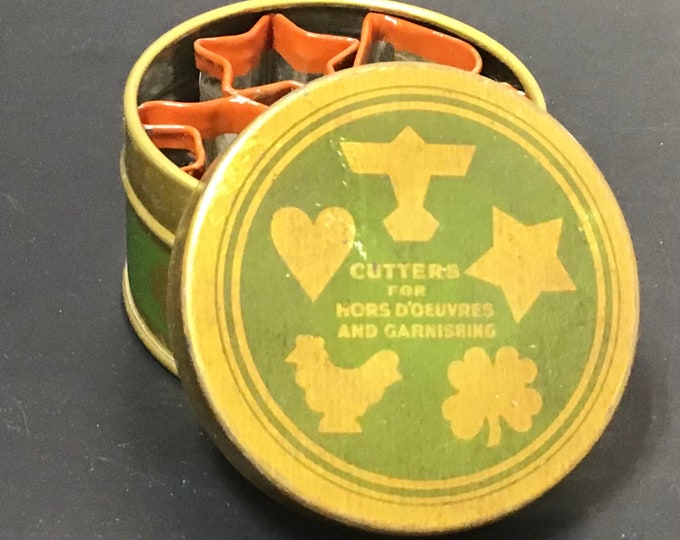 Miniature Hor Douvre & Garnish Cutters