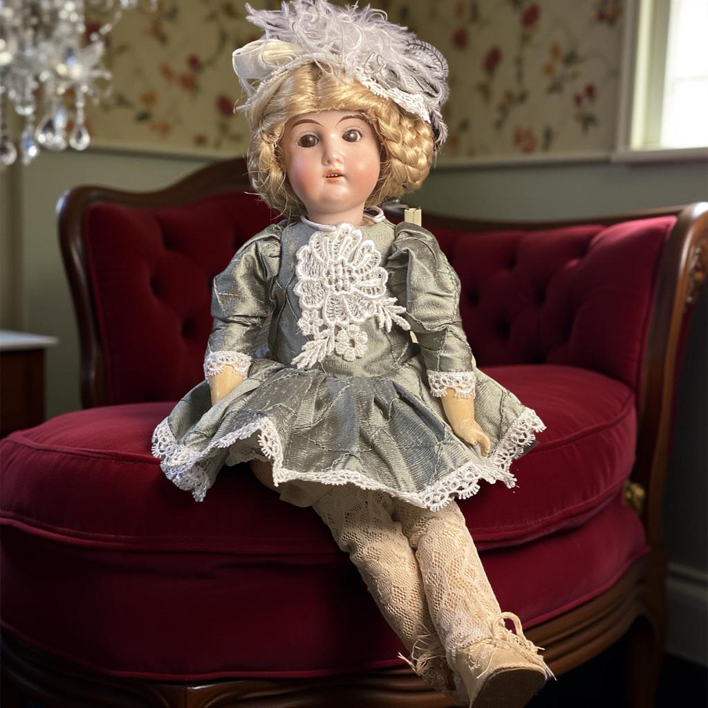 アンティーク ビスクドール - ドイツ製 - 14 インチ - Etsy 日本