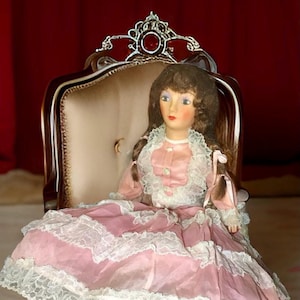 Antique Railroad Boudoir Doll