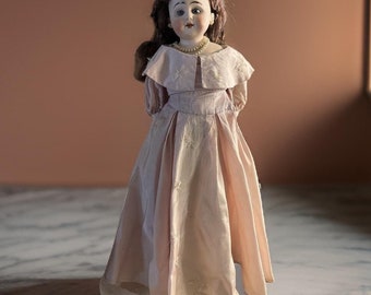 Bambola tedesca in bisquit del 1800