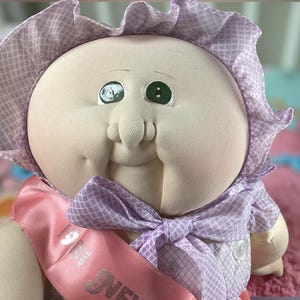 1981 Original Cabbage Patch Baby “New Ears” Edition – Tabitha Meg – Xavier Roberts Little People – Pristine Condition
