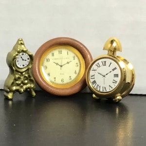 Doll house clocks