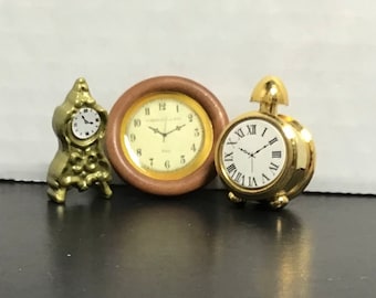 Doll house clocks