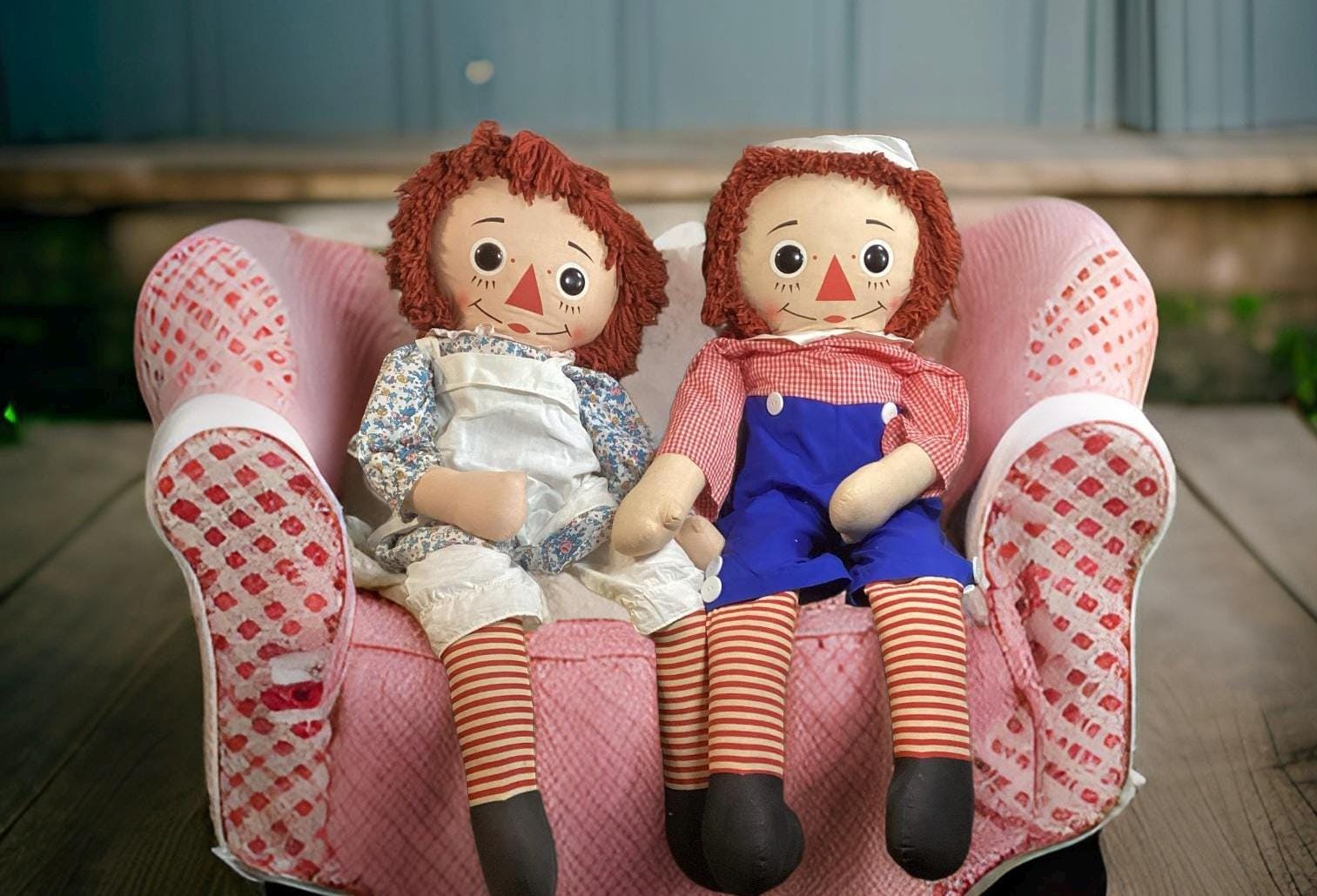 Large Knickerbocker Raggedy Ann & Andy - 40 Inches - Etsy Israel