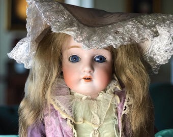 アンティークビスクドール - 71/2 154 DEP - 1800年代 - Etsy 日本