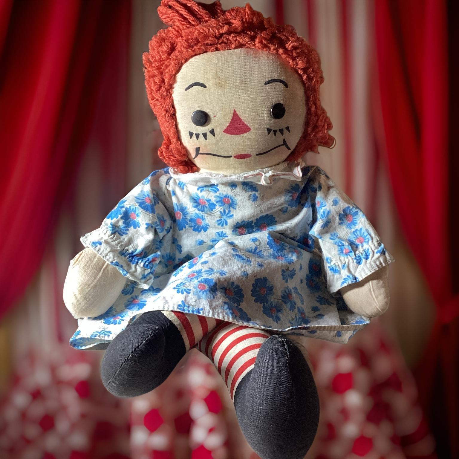 Rare Vintage 1960's The Original Knickerbocker Raggedy Ann