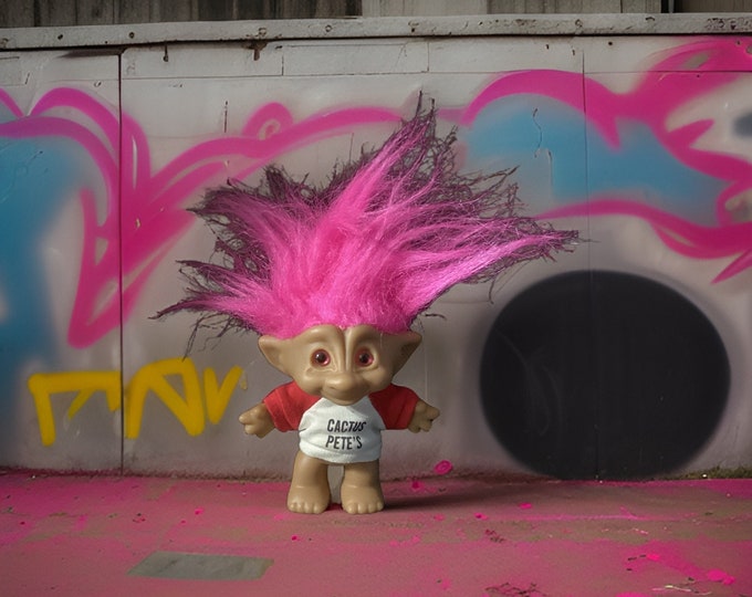 Vintage Troll with Jewel