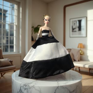 Silkstone Barbie Black and White
