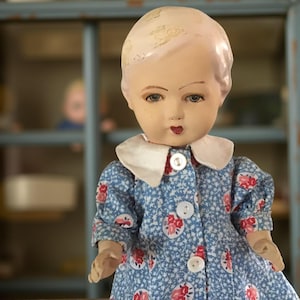 Antique German Composition Doll