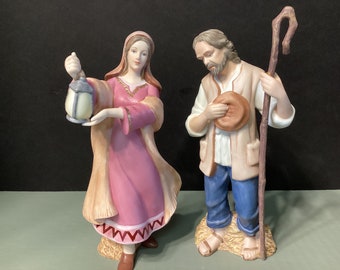 Thomas Kinkade Nativity Pieces