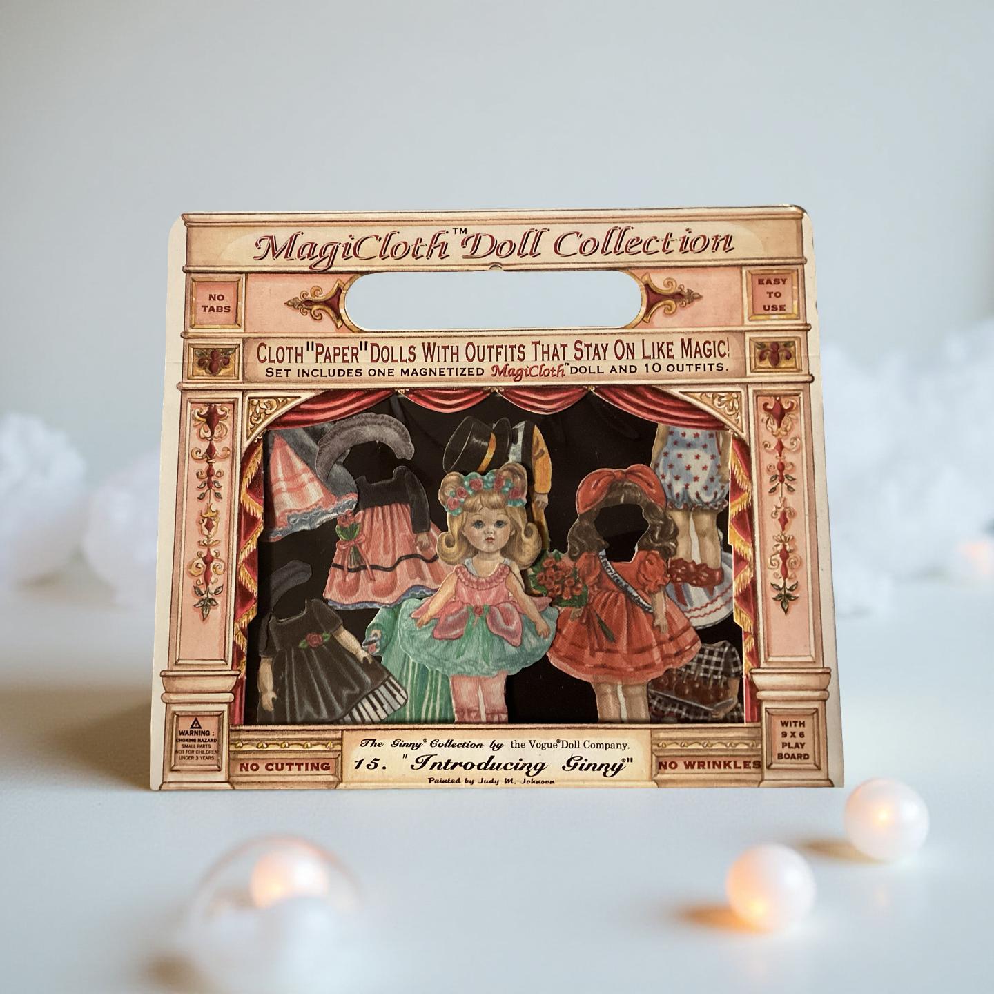 Vintage 1995 Ginny Magic Cloth Paper Doll Set | Vogue Dolls, 10