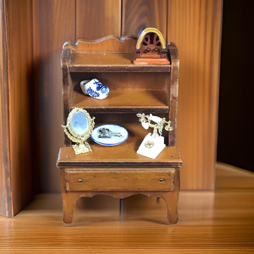 Miniature Doll House Hutch - Etsy