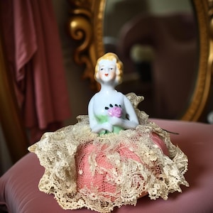 Antique German Half Doll