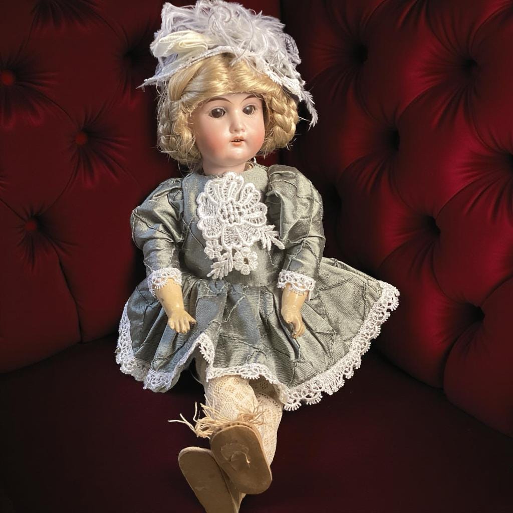 アンティーク ビスクドール - ドイツ製 - 14 インチ - Etsy 日本