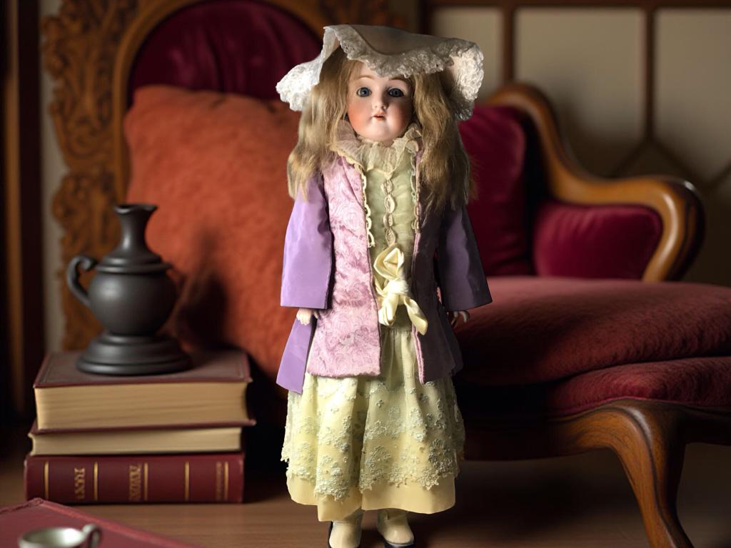 アンティークビスクドール - 71/2 154 DEP - 1800年代 - Etsy 日本