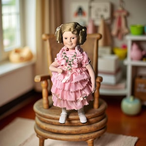 Porcelain Shirley Temple - The Littlest Rebel