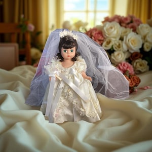 Madame Alexander’s Scarlett in Bridal Dress - 8 inch