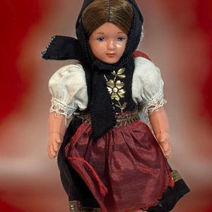 Celluloid French Doll