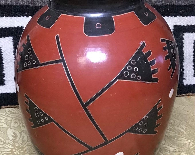 Original Hopi Red Vase