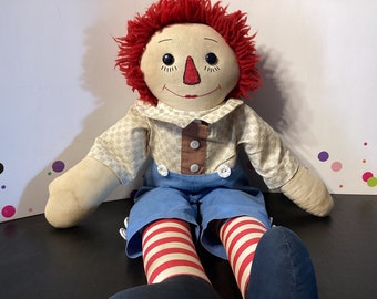 Homemade Raggedy Andy - 20 inches