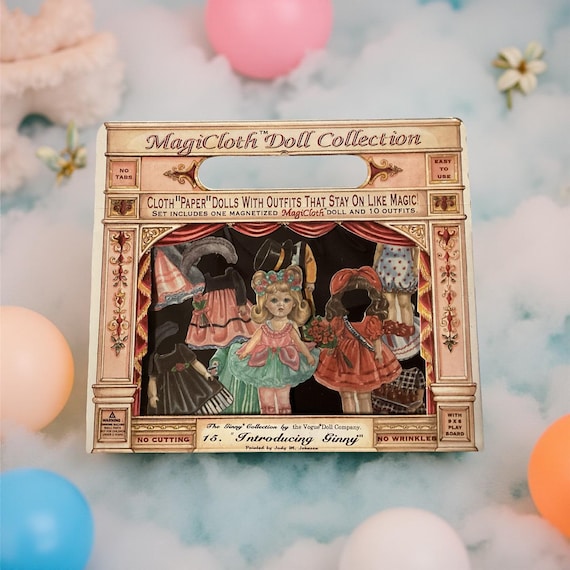 Vintage 1995 Ginny Magic Cloth Paper Doll Set | Vogue Dolls, 10