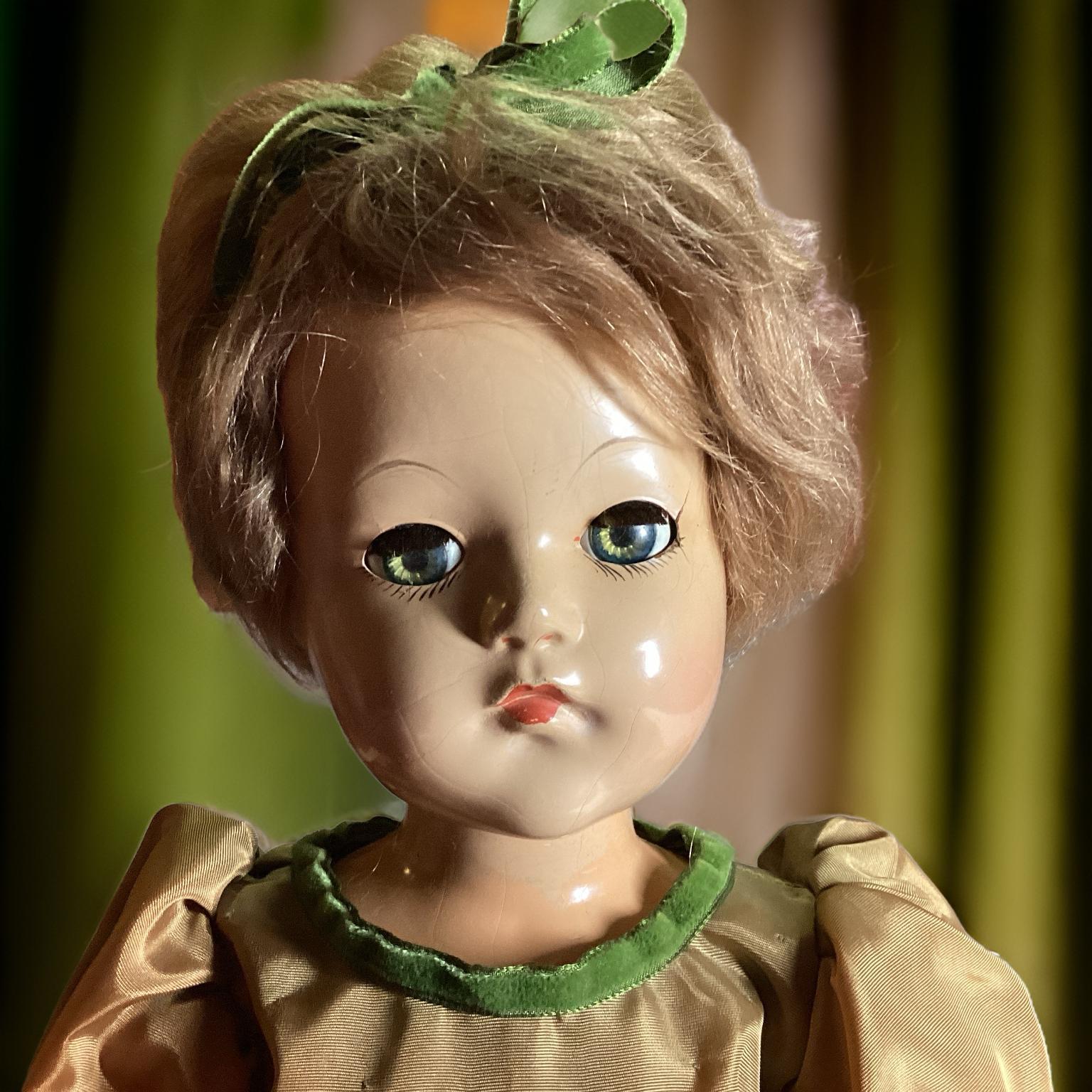 ビンテージ エファンビー ガール スカウト ドール ブラウン effanbee