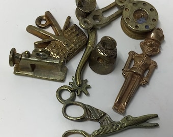 Set of Miniature Sewing Items