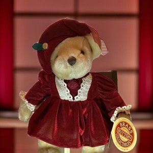 Brass Button Bears Plush “Pearl” Fully Jointed