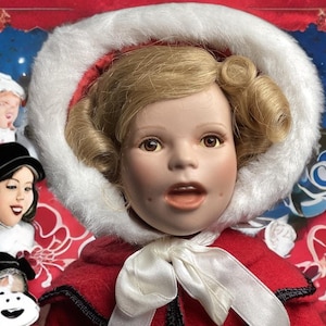 Shirley Temple as “ The Littlest Christmas Caroler” - 18 inch