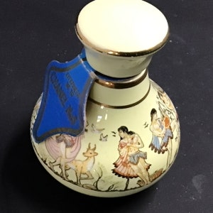 Vintage French Enamel Perfume Bottle