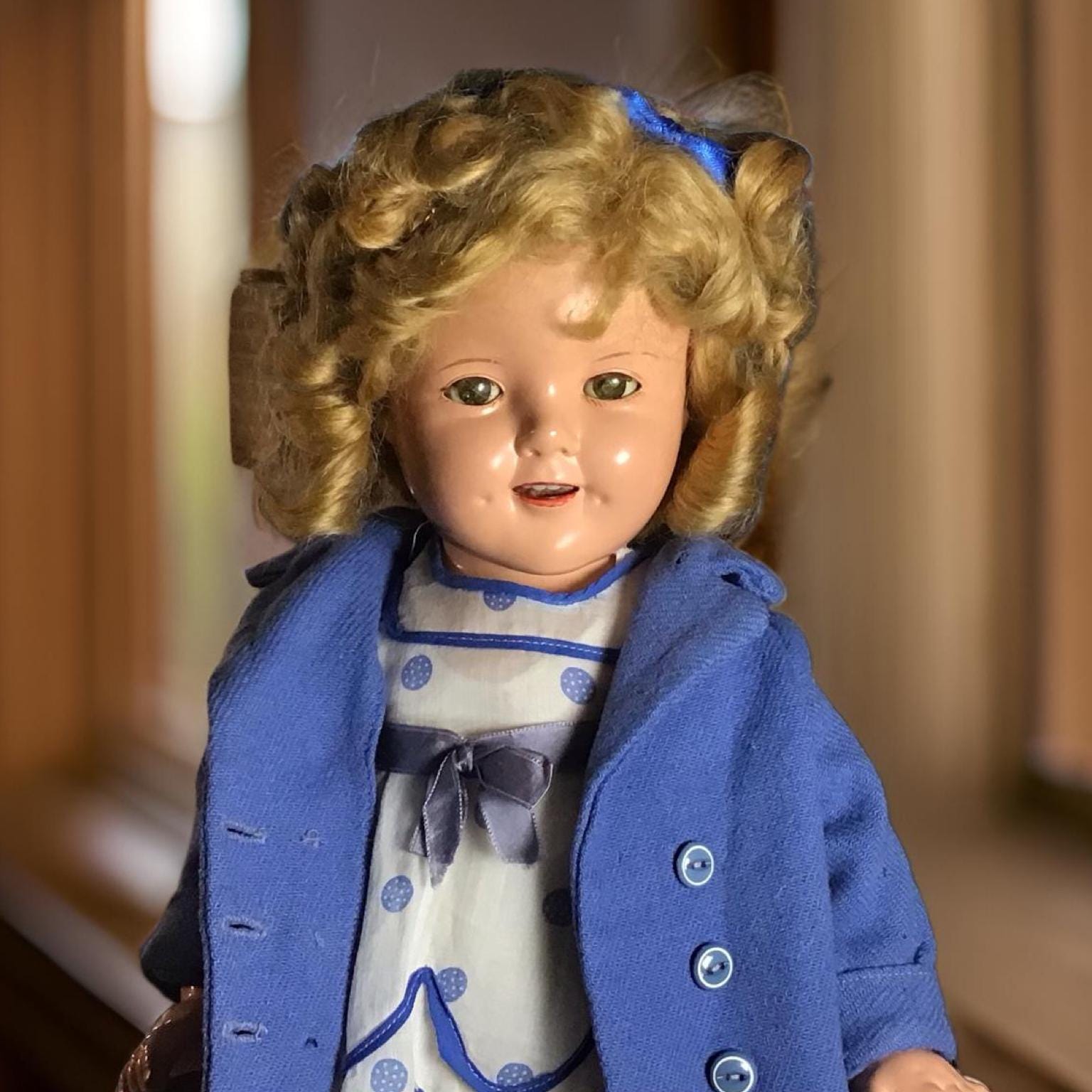 ビンテージのシャーリー・テンプル人形 IDEAL社 40cm ビンテージのシャーリー・テンプル人形 IDEAL社 40cm シャーリー
