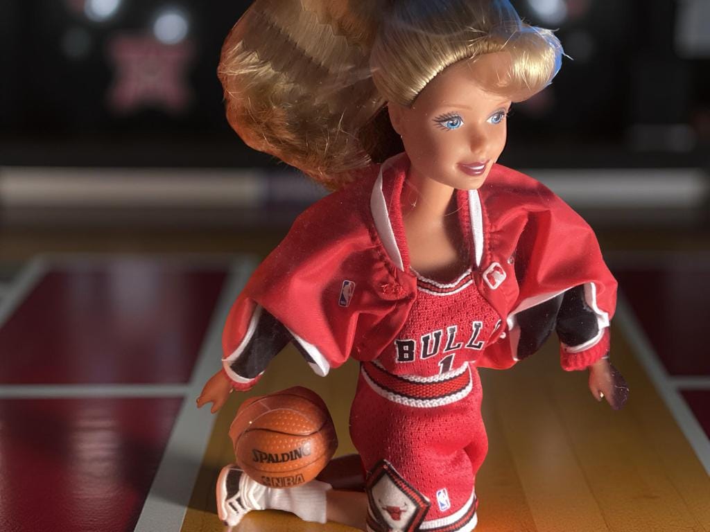 バービー人形 NBA ヒューストン ロケッツ ② 1998 未開封品