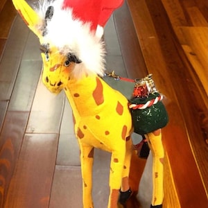 Annalee Christmas Giraffe