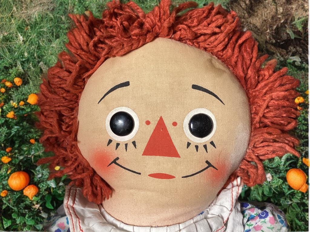 Original raggedy ann doll - Etsy 日本