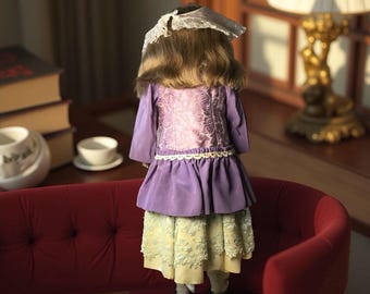 アンティークビスクドール - 71/2 154 DEP - 1800年代 - Etsy 日本