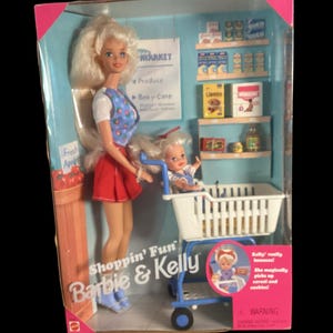 Barbie & Kelly Shopping Fun - Mattel 1995