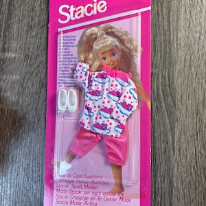 ステイシー人形の服 - キュートでクールなファッション - マテル 1995