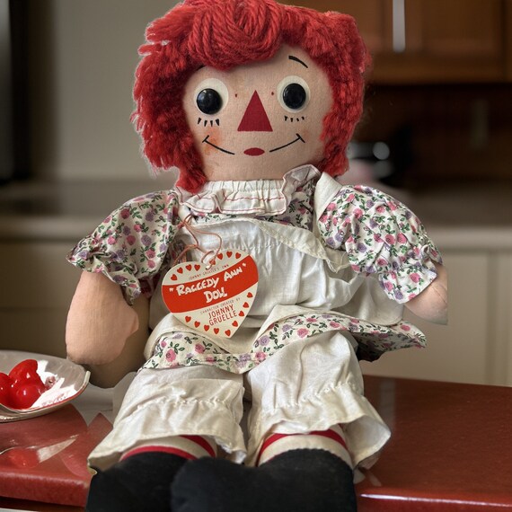 Knickerbocker Raggedy Ann & Andy Set -14 Inches - Etsy Knickerbocker Raggedy Ann & Andy Set -14 Inches - Etsy