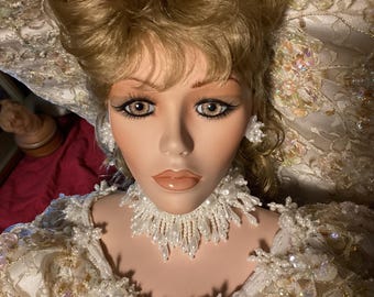 Vintage Natasha Porcelain Doll - 40cm - Etsy