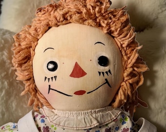 Vintage Georgene Raggedy Ann Doll – 15 Inch Collectible