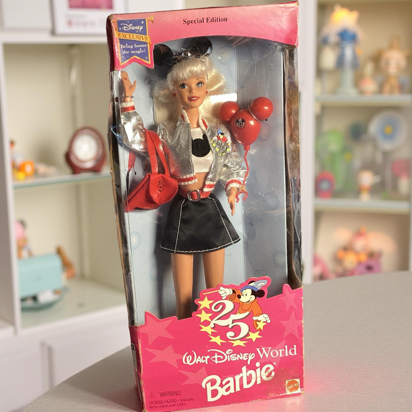 Vintage 25th Anniversary Walt Disney World Barbie - 1996 - Etsy