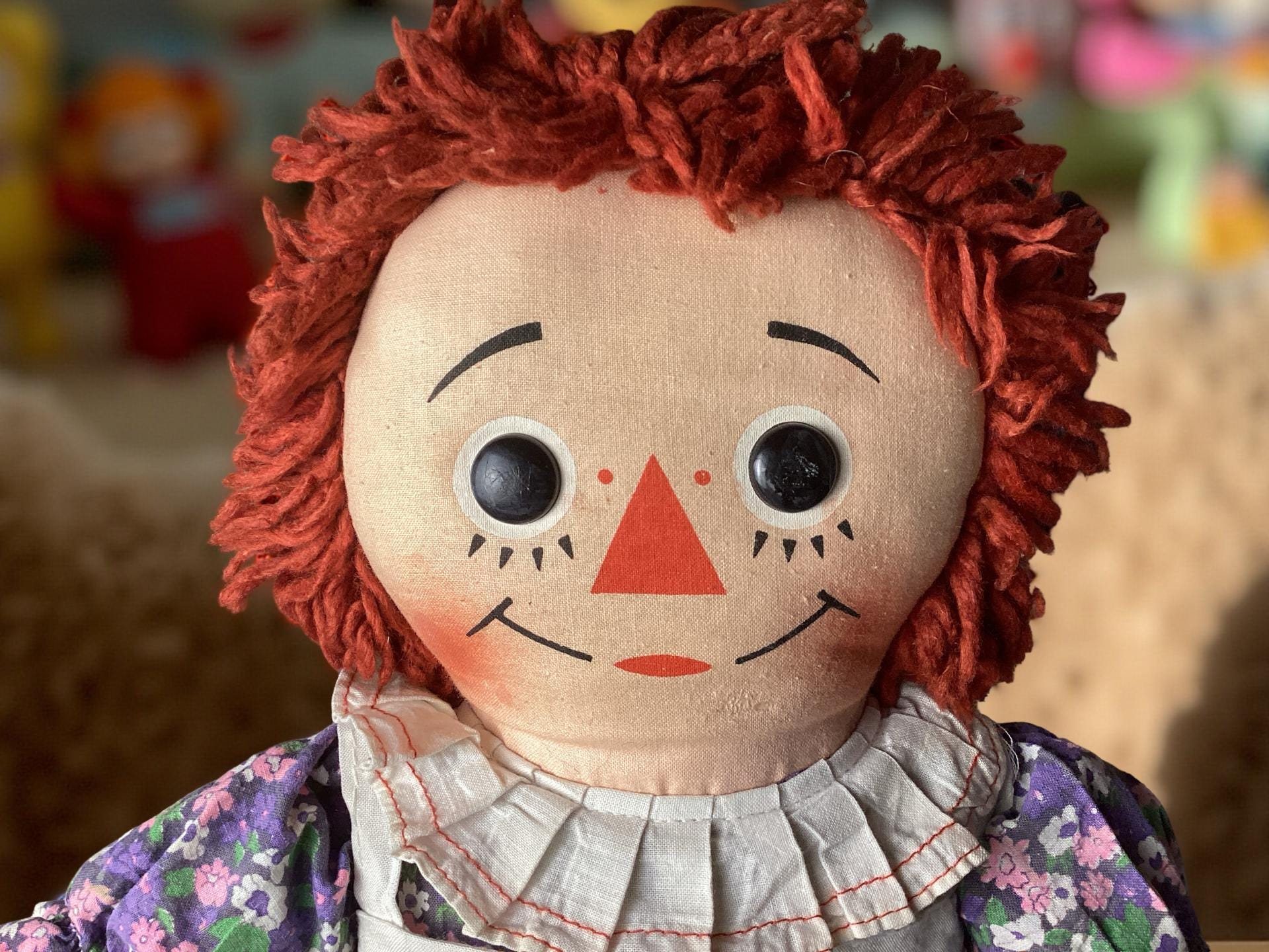 最値下げ！！Talking Raggedy Ann トーキングラギディアン Talking Raggedy Ann - Etsy