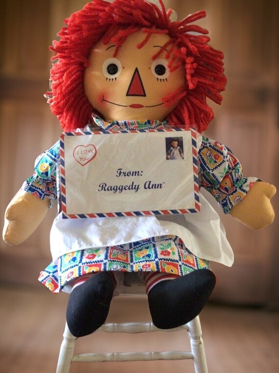Raggedy Ann Commemorative Stamp Doll- 16 Inch - Etsy