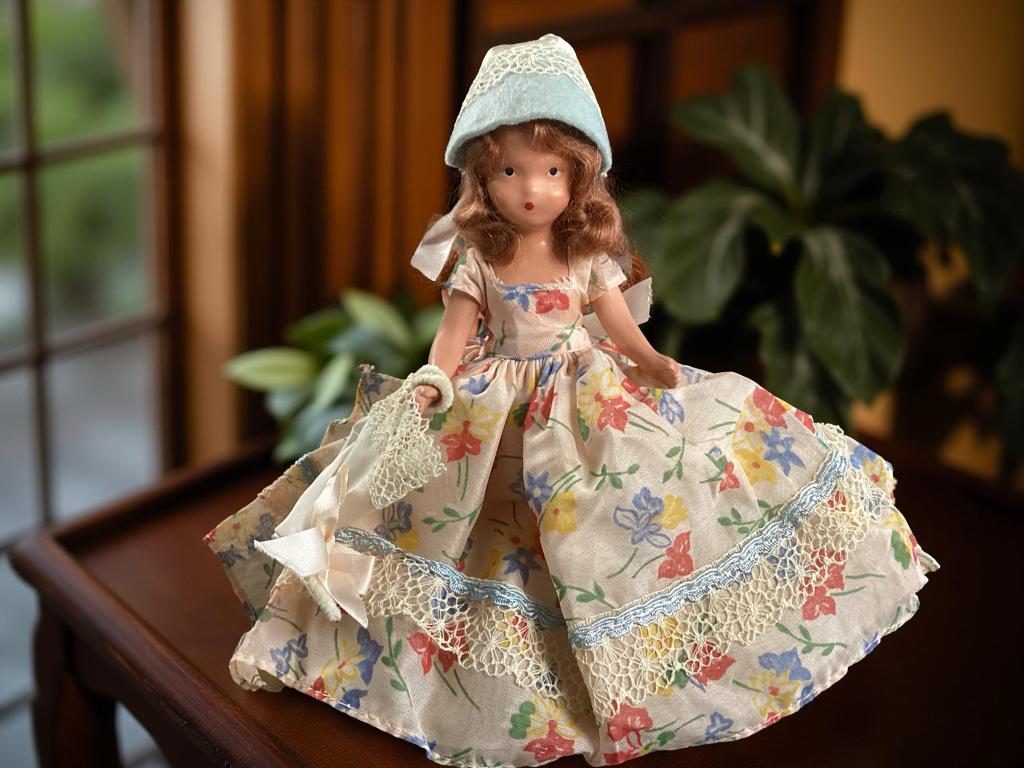 Nancy Ann Bisque Doll April #190 - Etsy