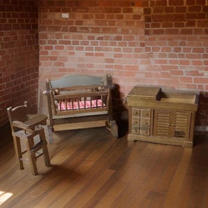 Miniature Doll House Baby Room