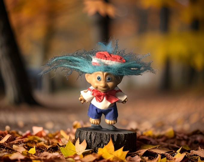 Vintage Russ Berrie Sailor Troll