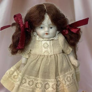 Little girl doll Japanese bisque