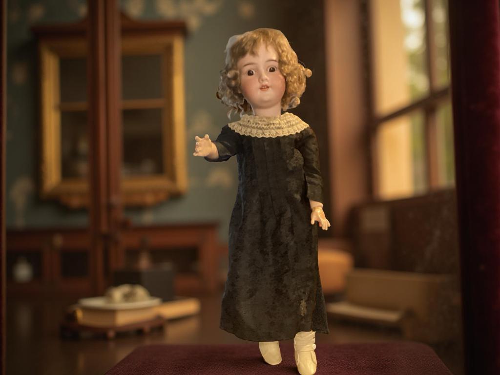 アンティーク アルマン マルセイユ ビスクドール – 24インチ、完璧な