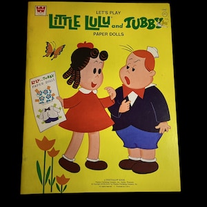 Piccole bambole di carta Lulu e Tubby