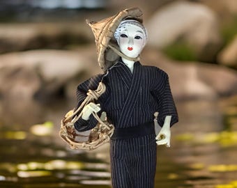 Japanese Worker Doll